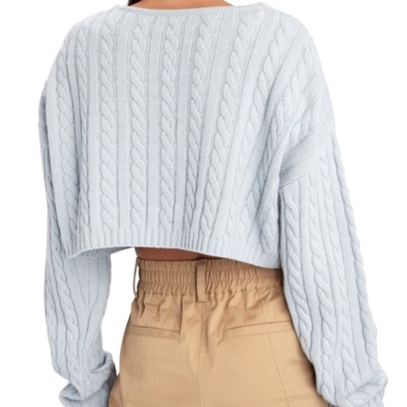 RONNY KOBO Phyllis Cashmere Cropped Cardigan - Picture 5 of 16